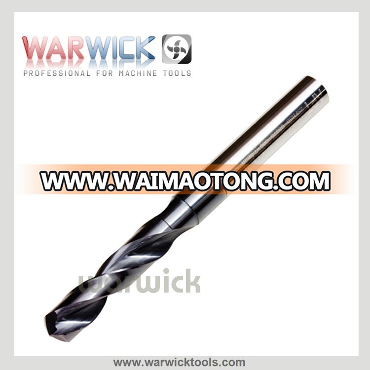 Tungsten solid carbide drill bit for stainless steel metal